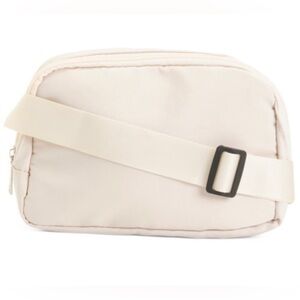 NWT Lulla Collection Cream Crossbody Bag